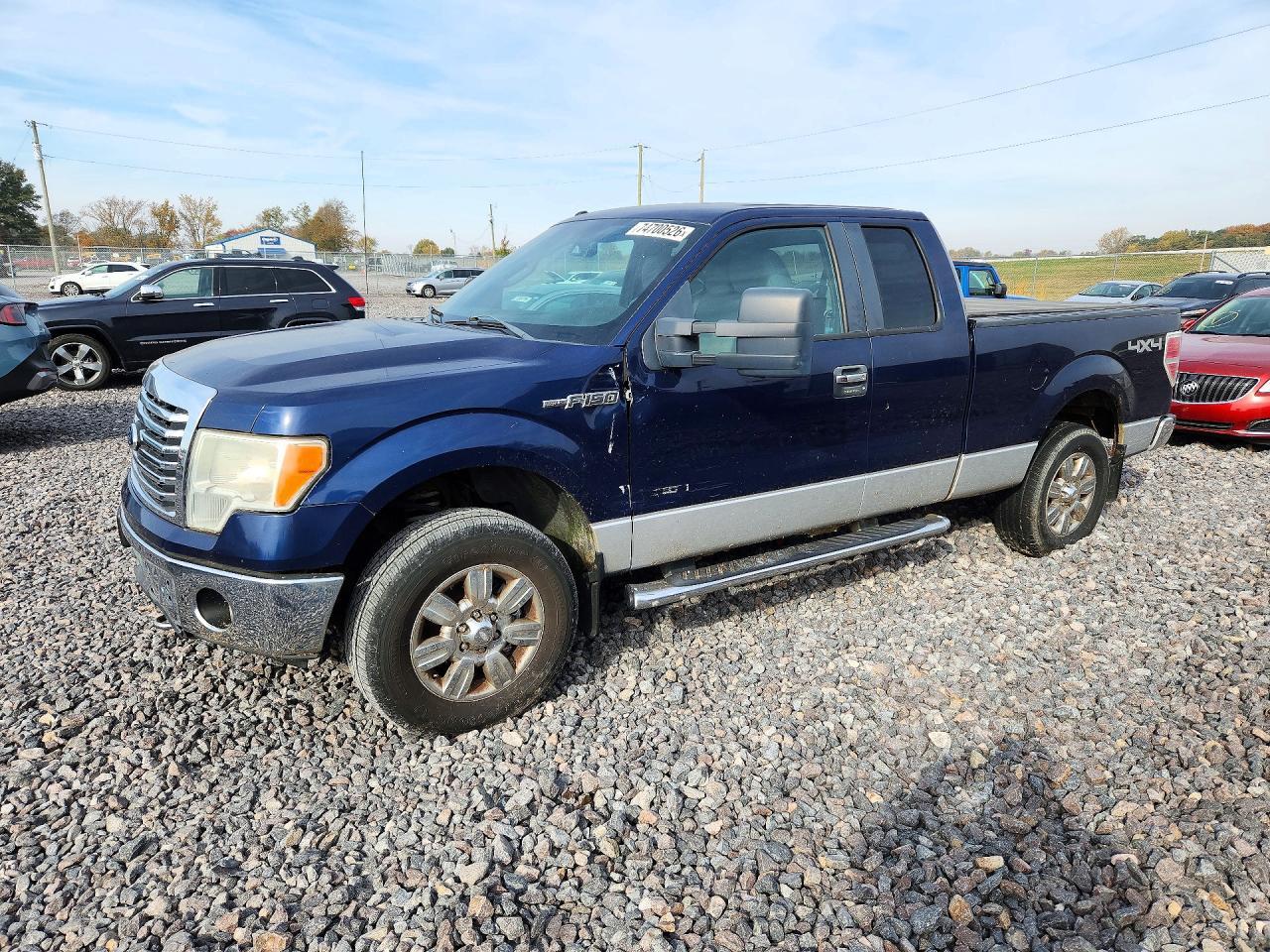 Vista de 2011 FORD F150 SUPER CAB, ángulo 1