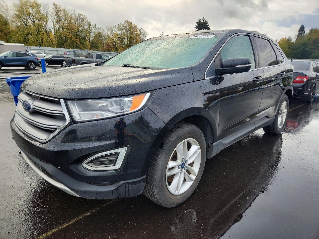 Vue de 2018 FORD EDGE SEL, angle 1