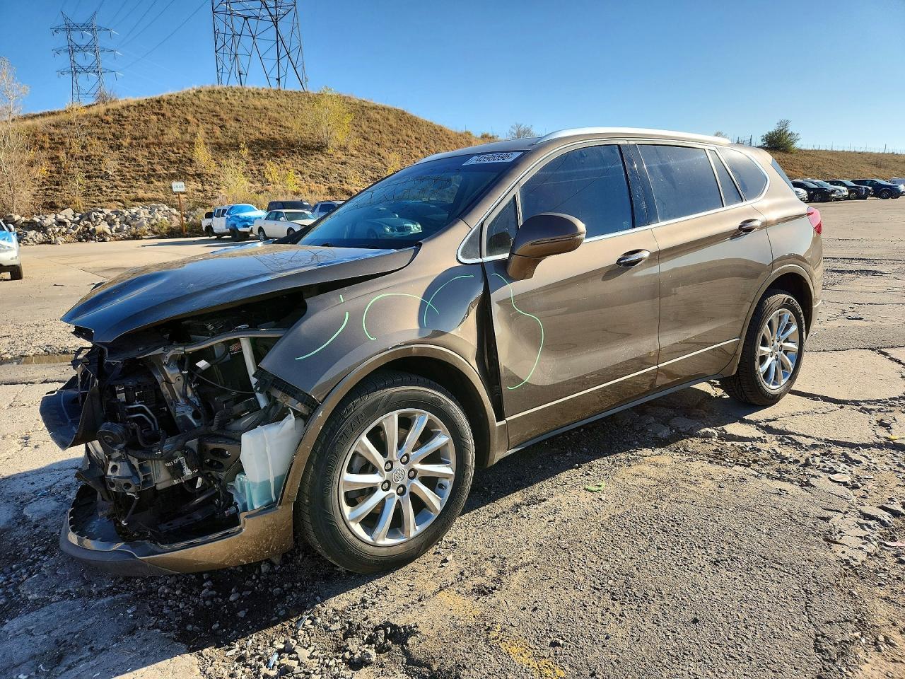 Vedere 2019 BUICK ENVISION ESSENCE, unghi 1