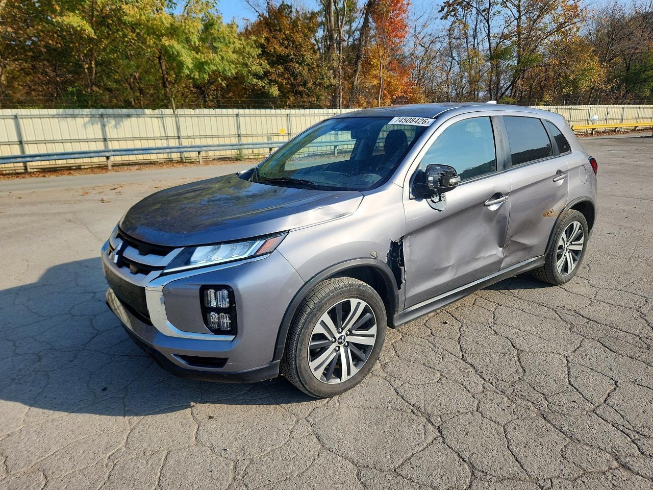 Vista de 2020 MITSUBISHI OUTLANDER ES, ángulo 1