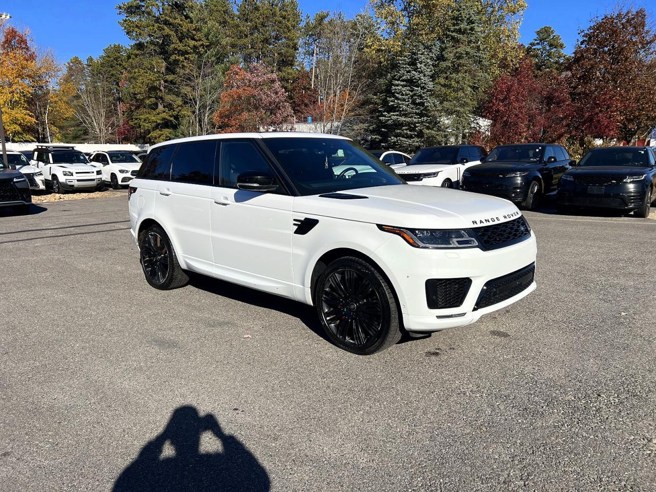 Vue de 2018 LAND ROVER RANGE ROVER SPORT SUPERCHARGED DYNAMIC, angle 1