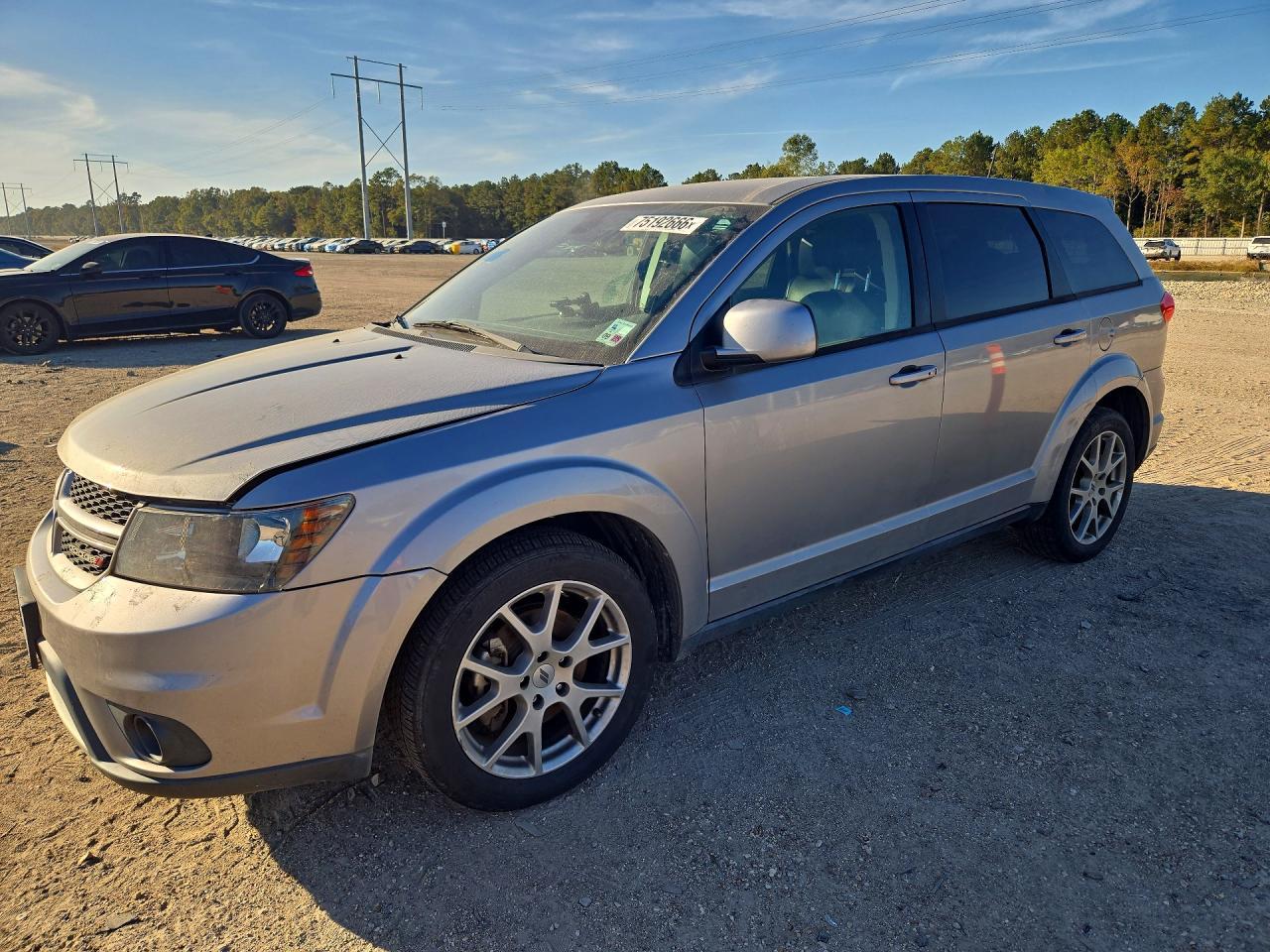 Vista de 2019 DODGE JOURNEY SE, ángulo 1