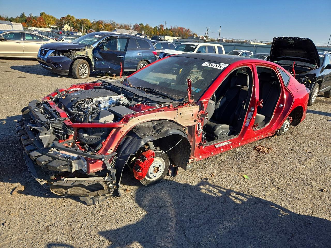 Vue de 2021 ACURA TLX TYPE S, angle 1