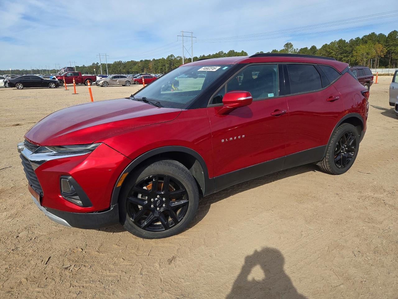 Вид 2020 CHEVROLET BLAZER 2LT, угол 1