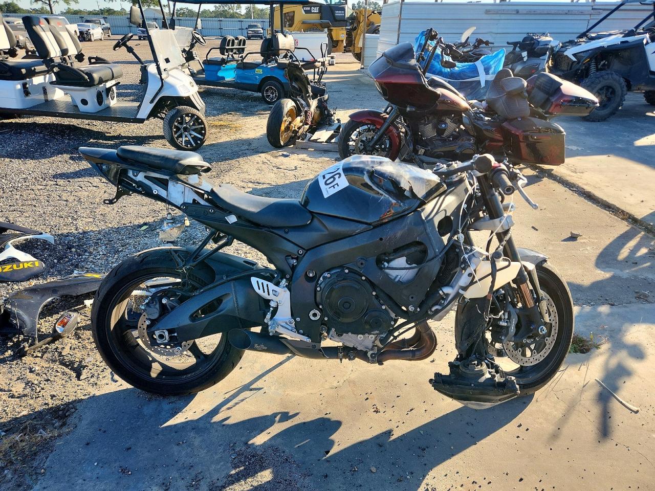 Vista de 2007 SUZUKI GSX-R750, ángulo 1