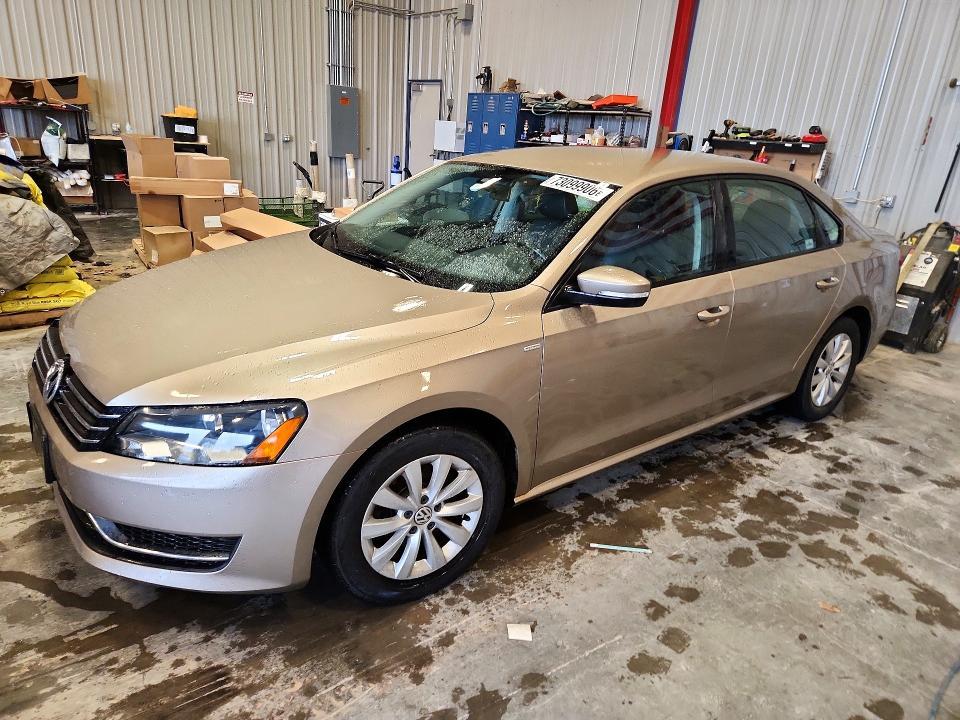 2015 VOLKSWAGEN PASSAT S  