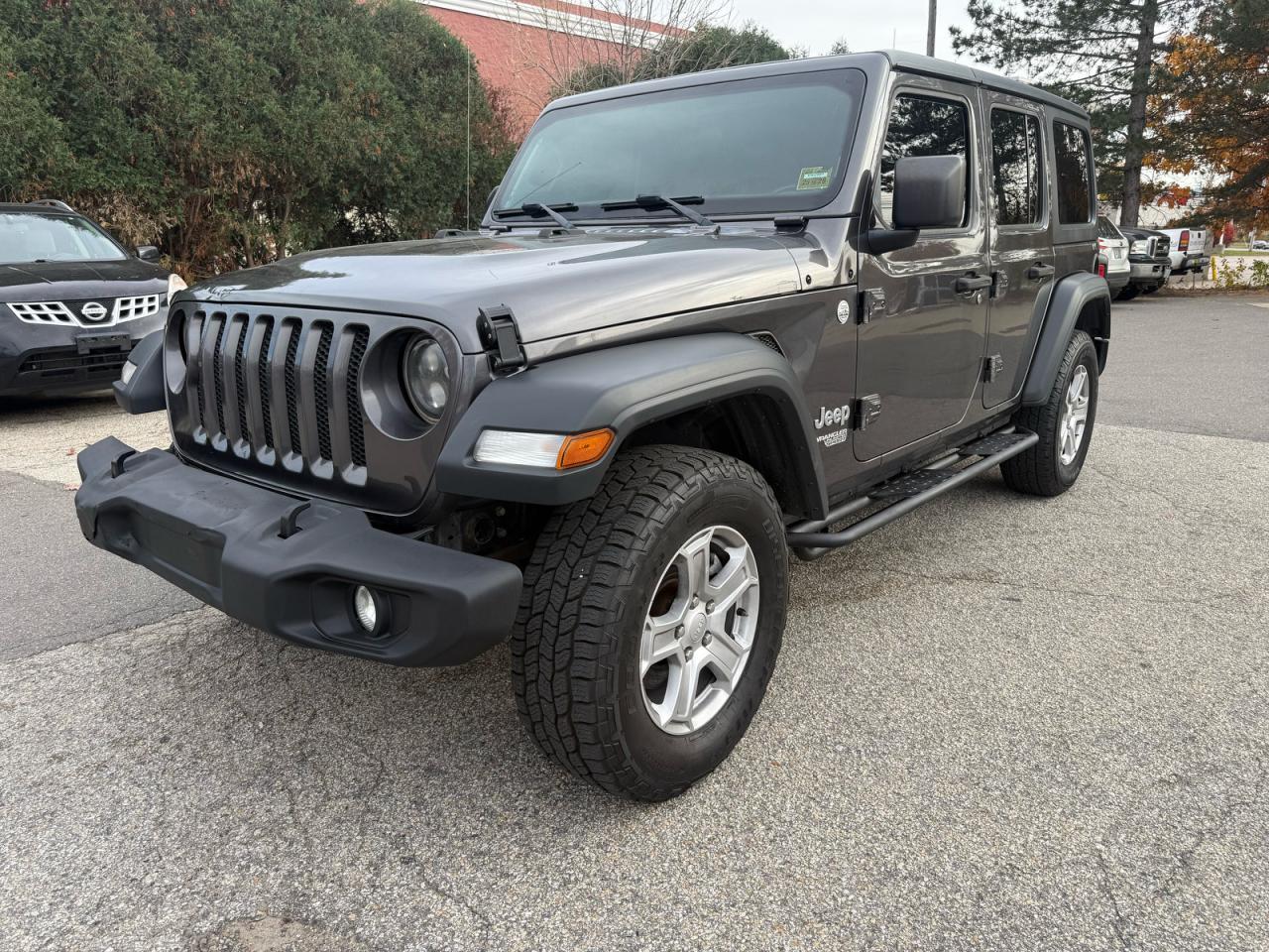 منظر 2019 JEEP WRANGLER UNLIMITED SPORT، زاوية 1