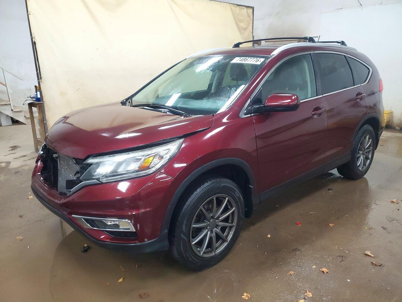Vista de 2016 HONDA CR-V EXL, ángulo 1