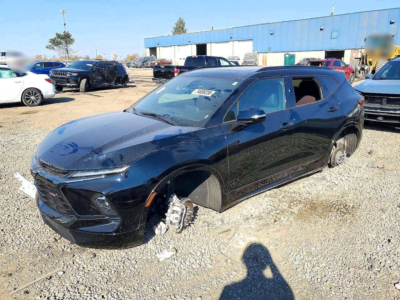 Vue de 2025 CHEVROLET BLAZER RS, angle 1