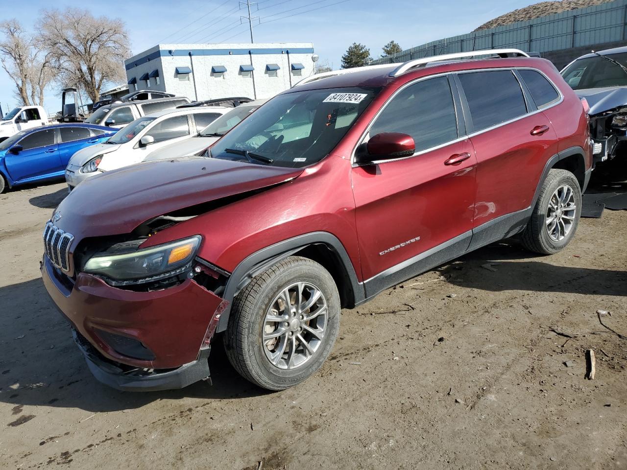 2019 JEEP CHEROKEE LATITUDE PLUS view, angle 1