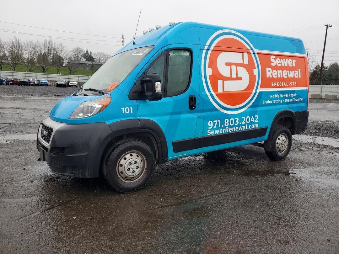 Vue de 2019 RAM PROMASTER - DELIVERY VAN, angle 1