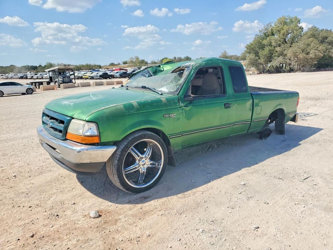 Вид 1999 FORD RANGER SUPER CAB, угол 1