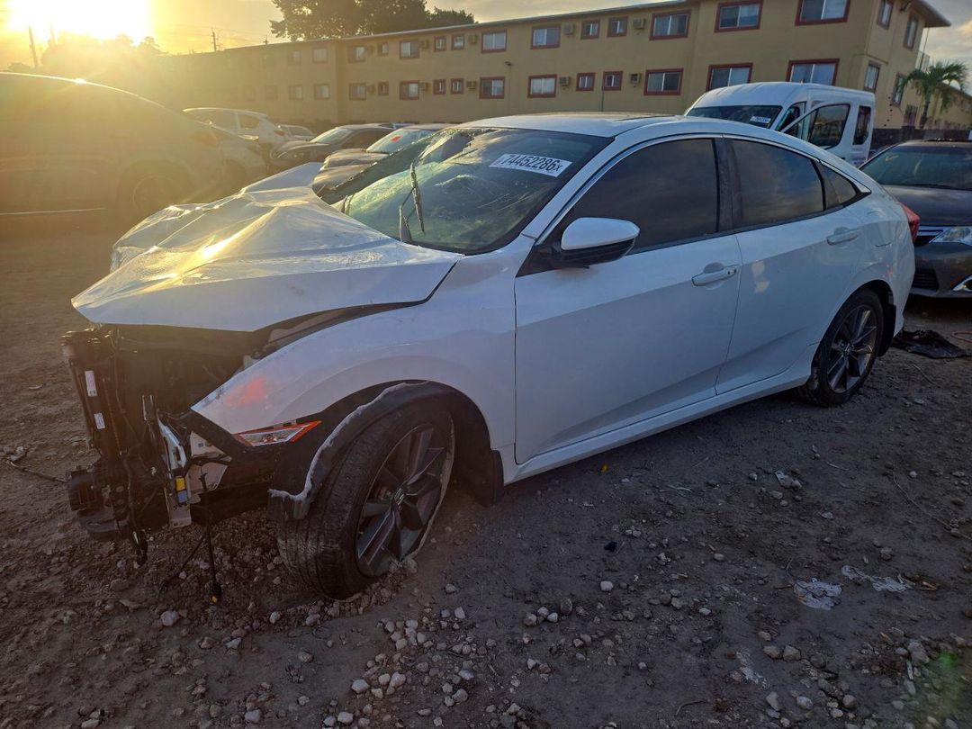 Vedere 2019 HONDA CIVIC EX, unghi 1