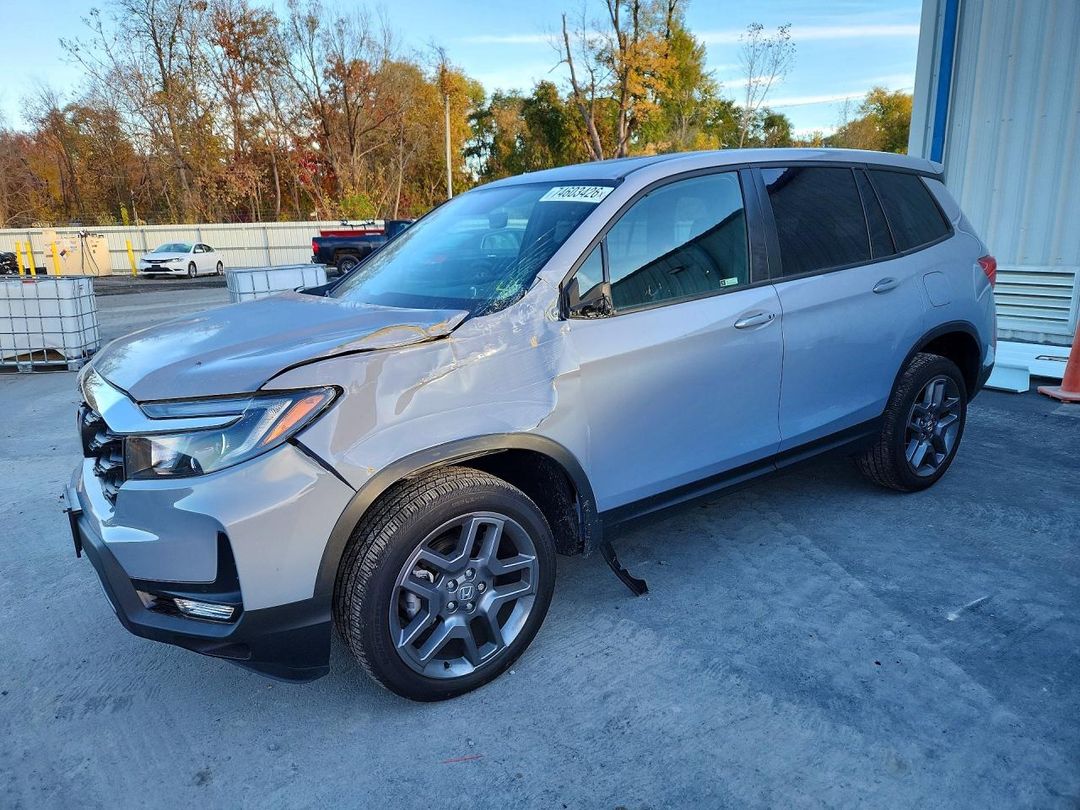 Vue de 2023 HONDA PASSPORT EXL, angle 1