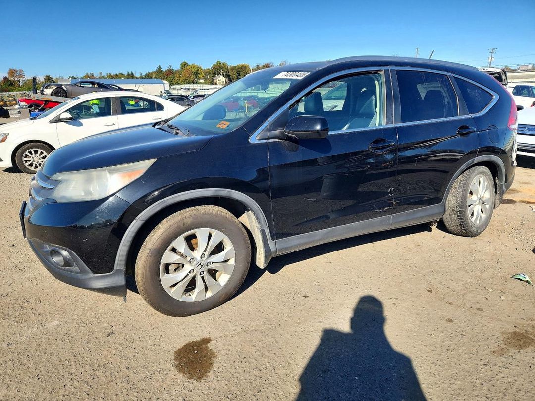 Vista de 2012 HONDA CR-V EXL, ángulo 1