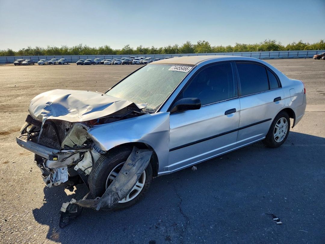2001 HONDA CIVIC DX view, angle 1