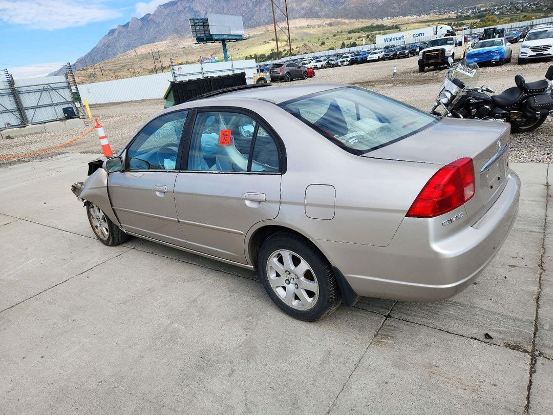 Vue de 2001 HONDA CIVIC EX, angle 1
