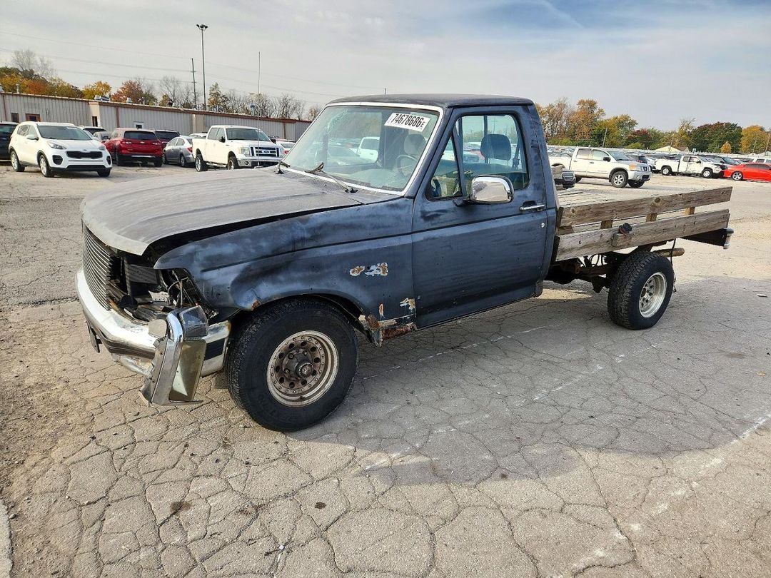 منظر 1993 FORD F150، زاوية 1