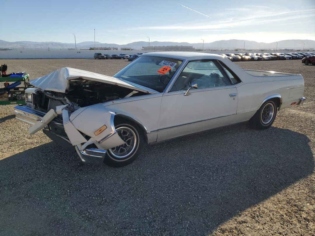 Vista de 1985 CHEVROLET EL CAMINO, ángulo 1