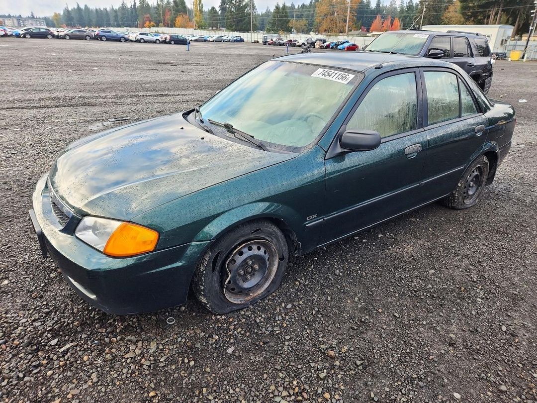 Вид 2000 MAZDA PROTEGE DX, угол 1
