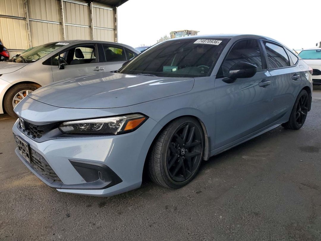 Вид 2022 HONDA CIVIC SPORT, угол 1
