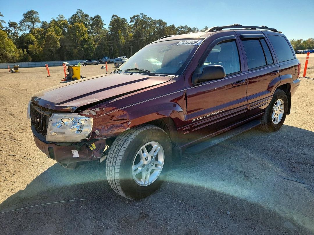 Vista de 2000 JEEP GRAND CHEROKEE LIMITED, ángulo 1