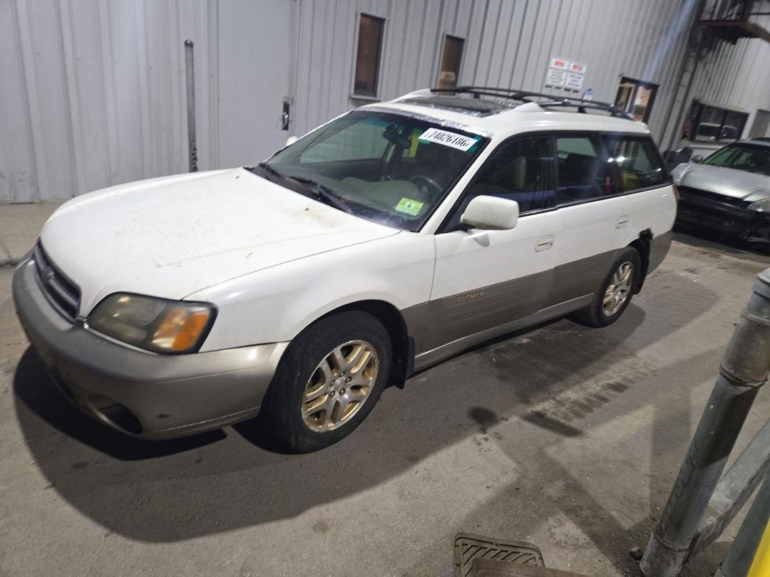 Вид 2001 SUBARU LEGACY OUTBACK LIMITED, угол 1