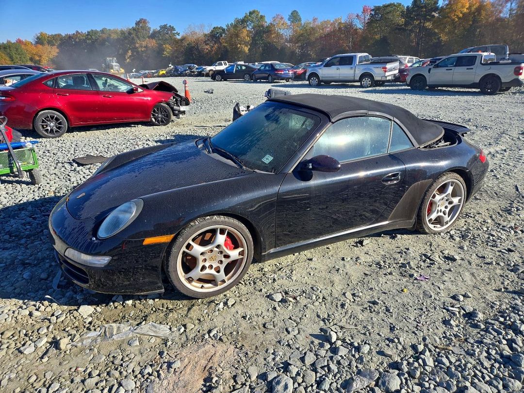 منظر 2006 PORSCHE 911 CARRERA S CABRIOLET، زاوية 1