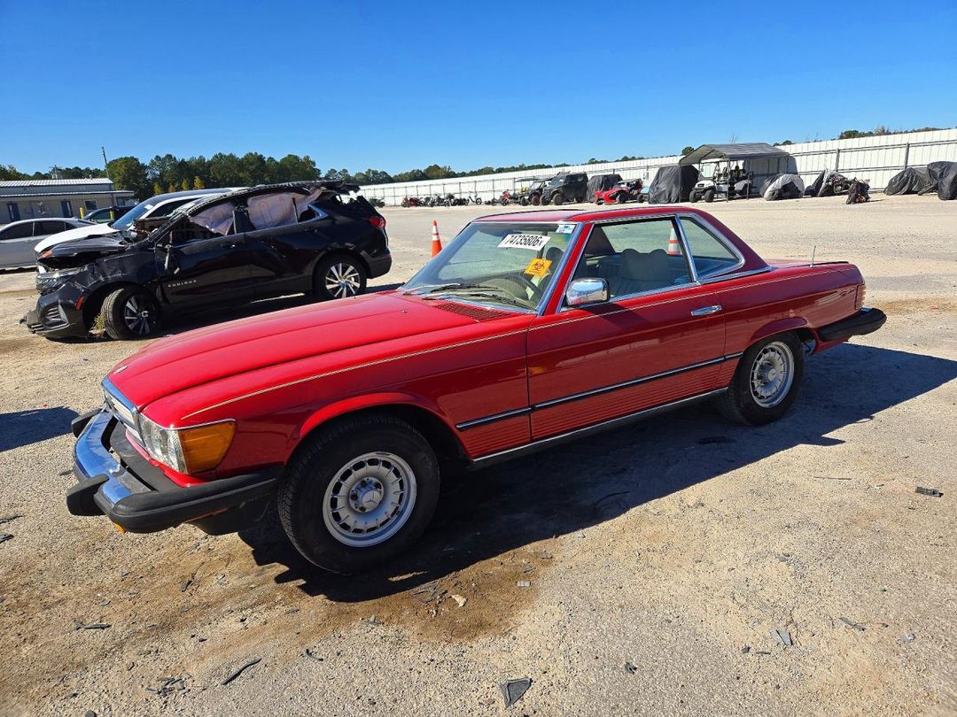 Vue de 1979 MERCEDES-BENZ SL450, angle 1