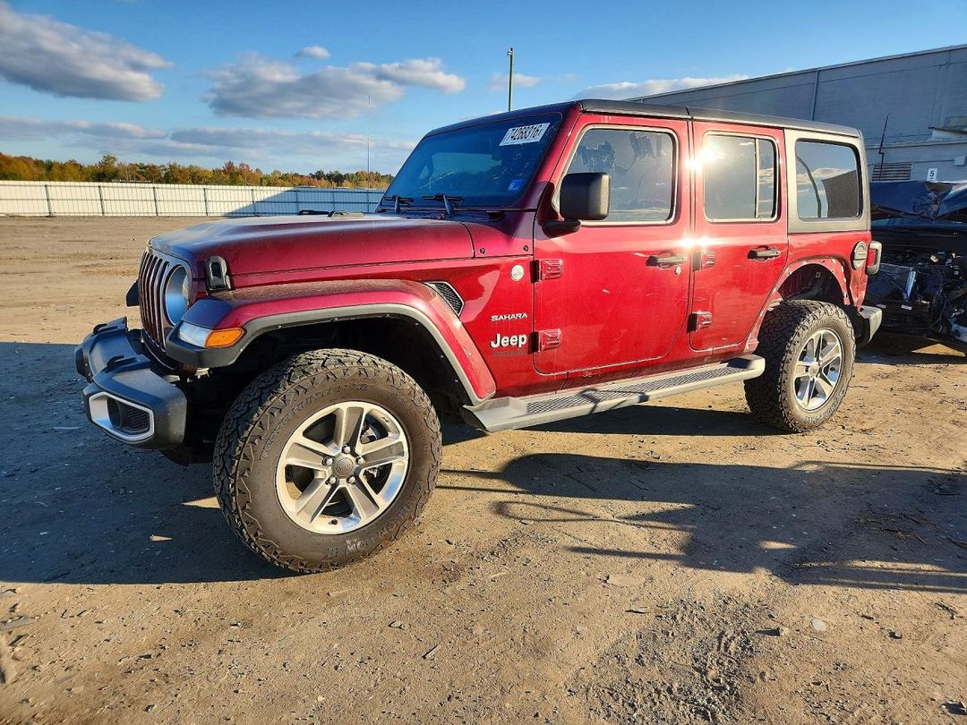منظر 2021 JEEP WRANGLER UNLIMITED SAHARA، زاوية 1