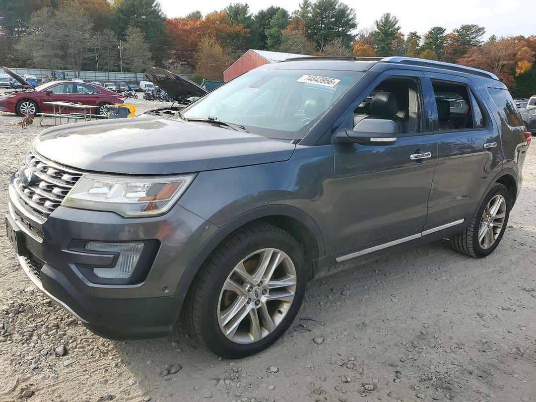 Vista de 2017 FORD EXPLORER LIMITED, ángulo 1