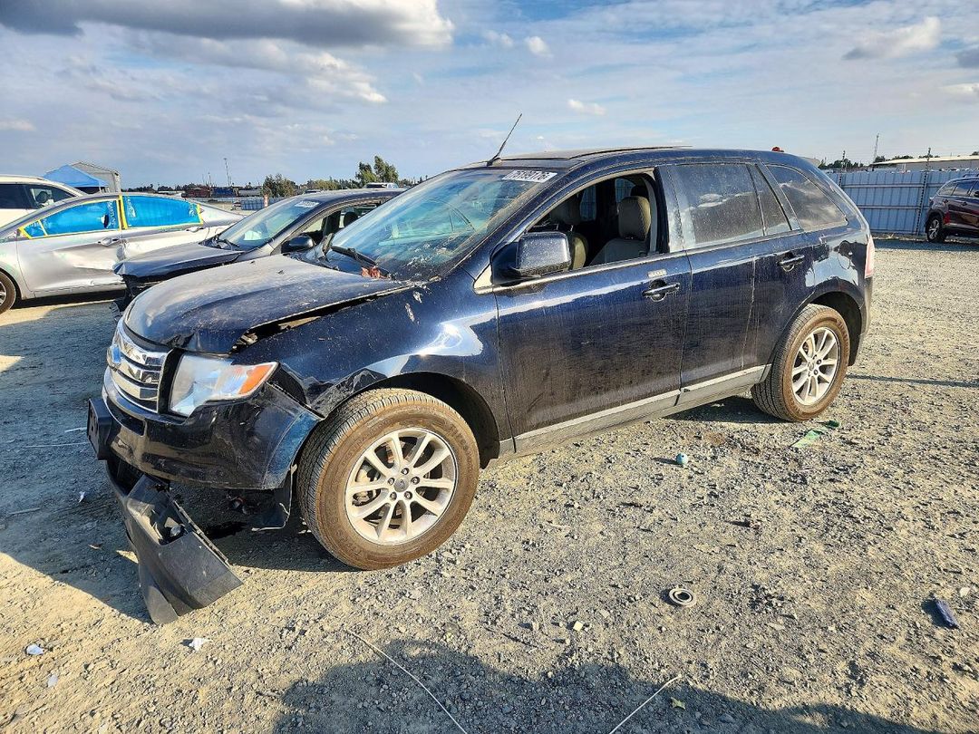 Vista de 2009 FORD EDGE SEL, ángulo 1