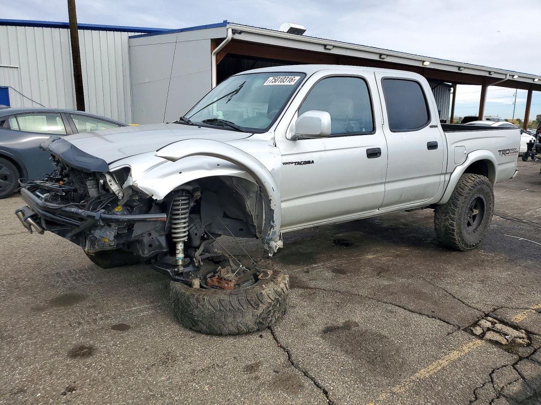 منظر 2001 TOYOTA TACOMA DOUBLE CAB PRERUNNER، زاوية 1
