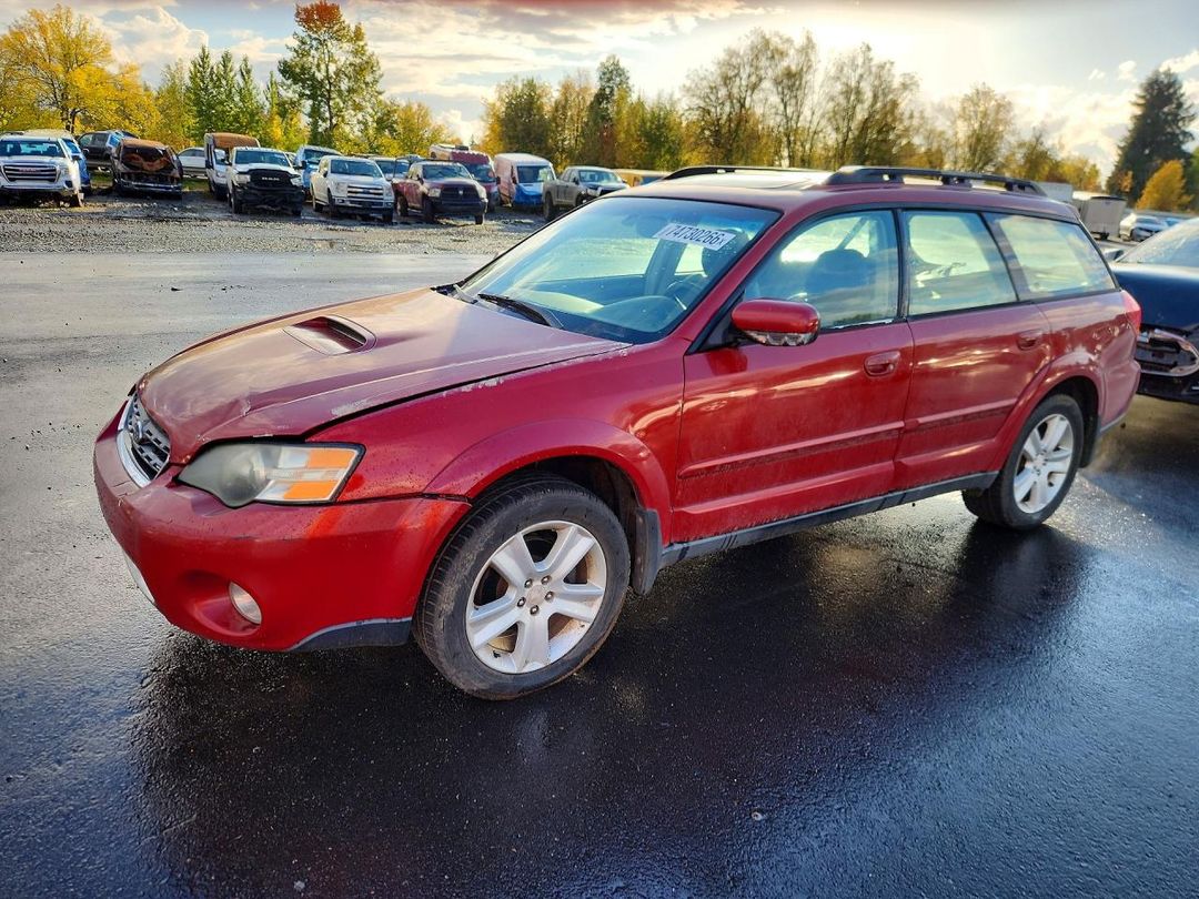 Vue de 2005 SUBARU LEGACY, angle 1