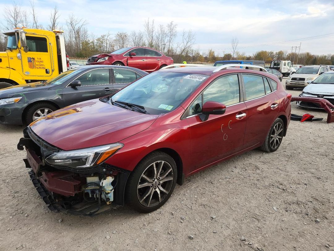 Vedere 2017 SUBARU IMPREZA LIMITED, unghi 1