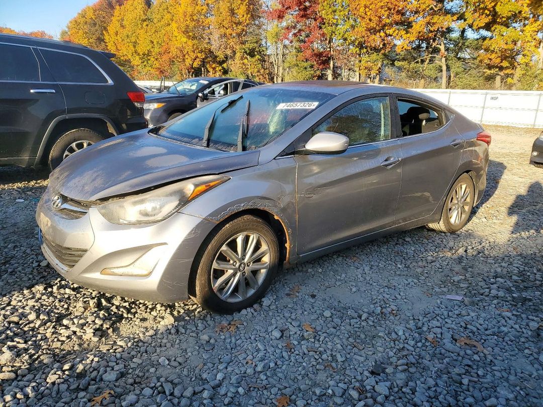 Vista de 2015 HYUNDAI ELANTRA SE, ángulo 1