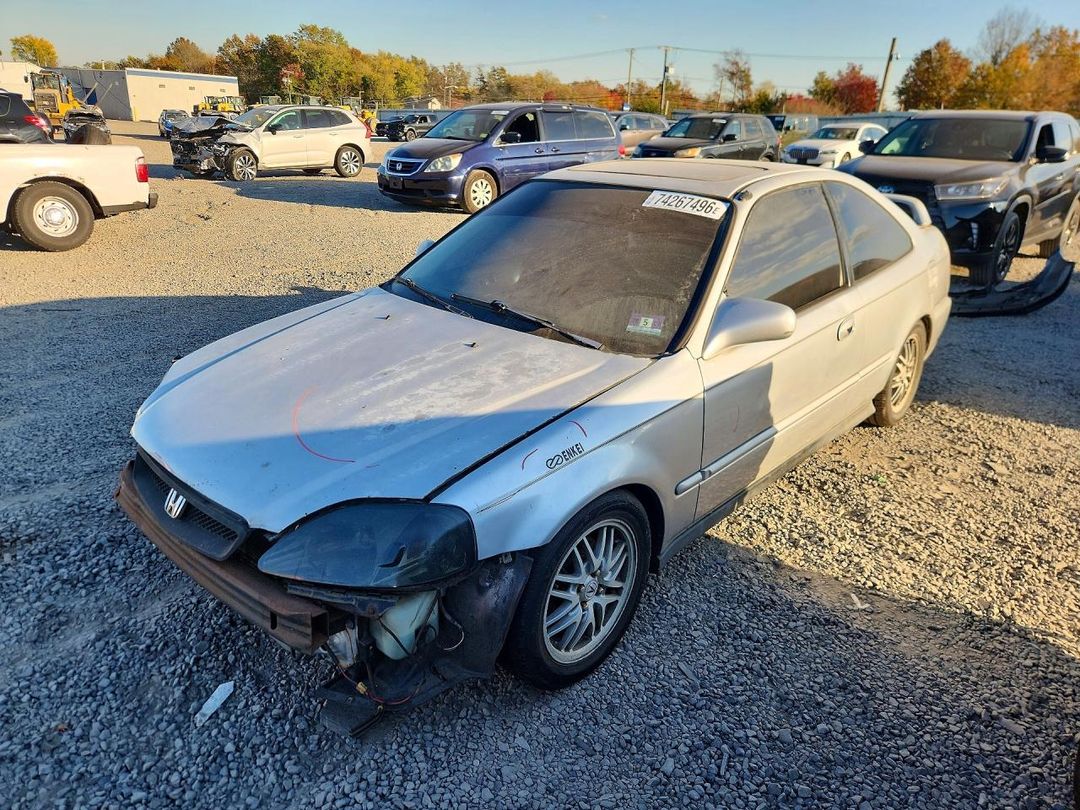 Vue de 1999 HONDA CIVIC EX, angle 1