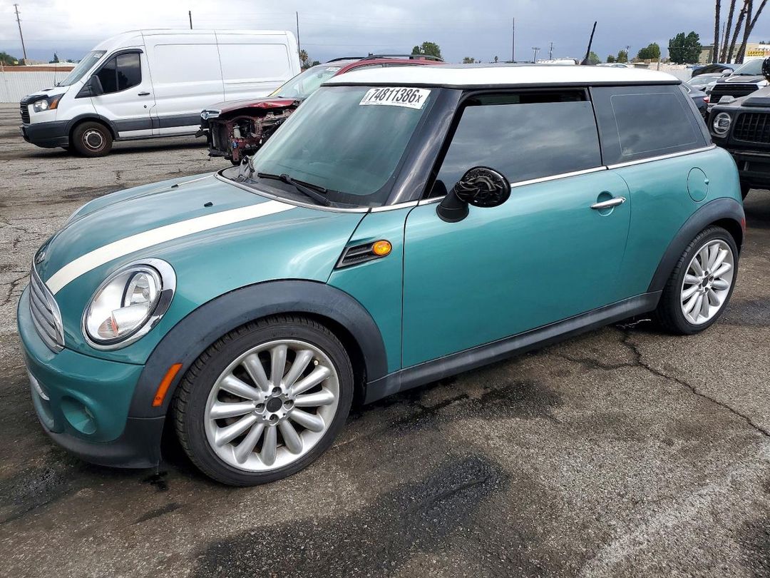 منظر 2012 MINI COOPER، زاوية 1