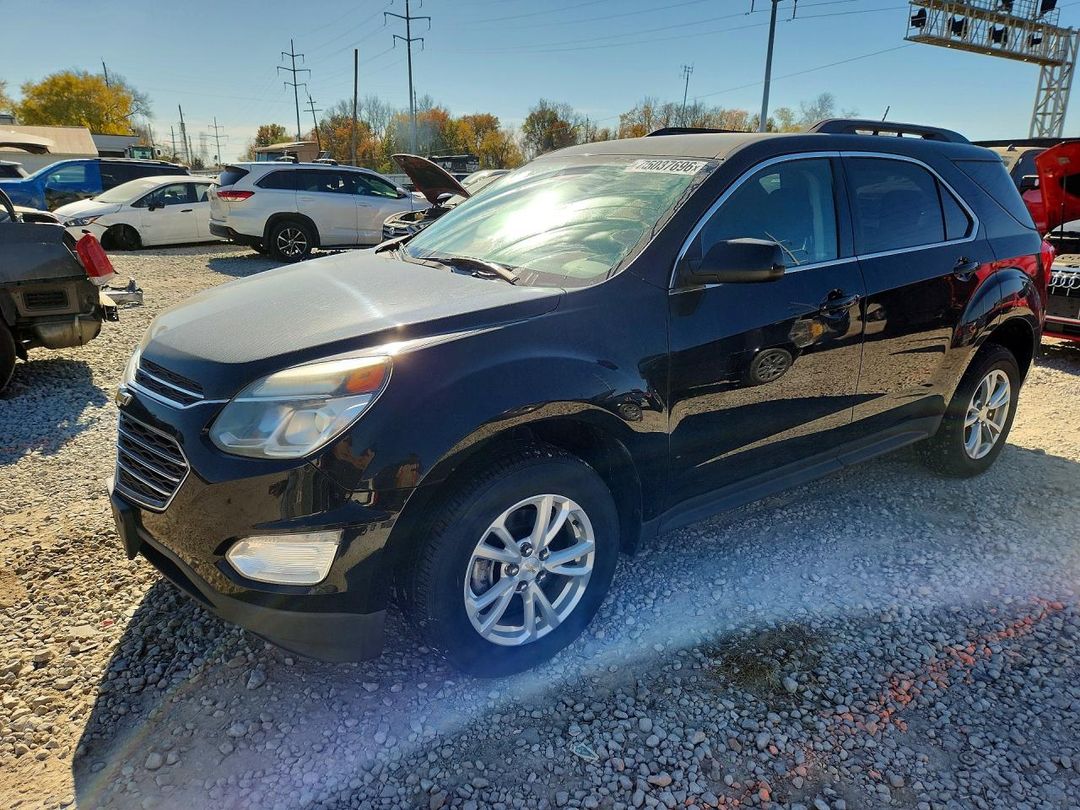 Vedere 2016 CHEVROLET EQUINOX LT, unghi 1