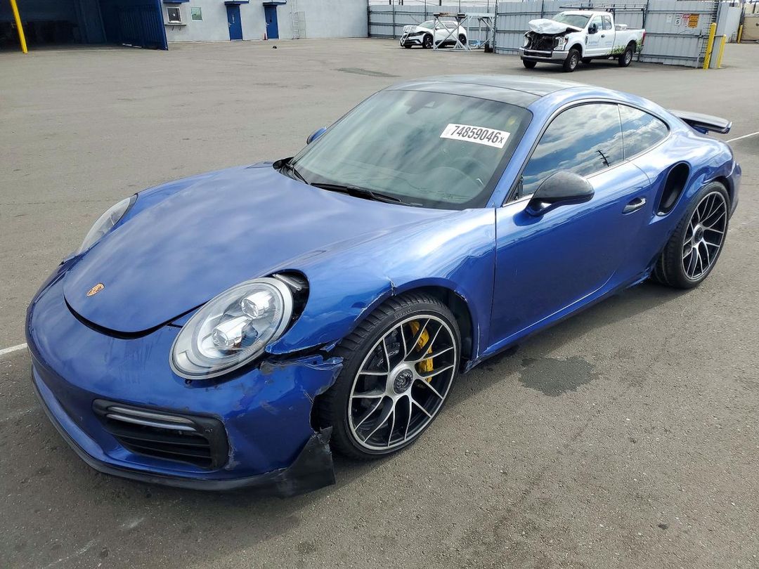 منظر 2018 PORSCHE 911 TURBO، زاوية 1