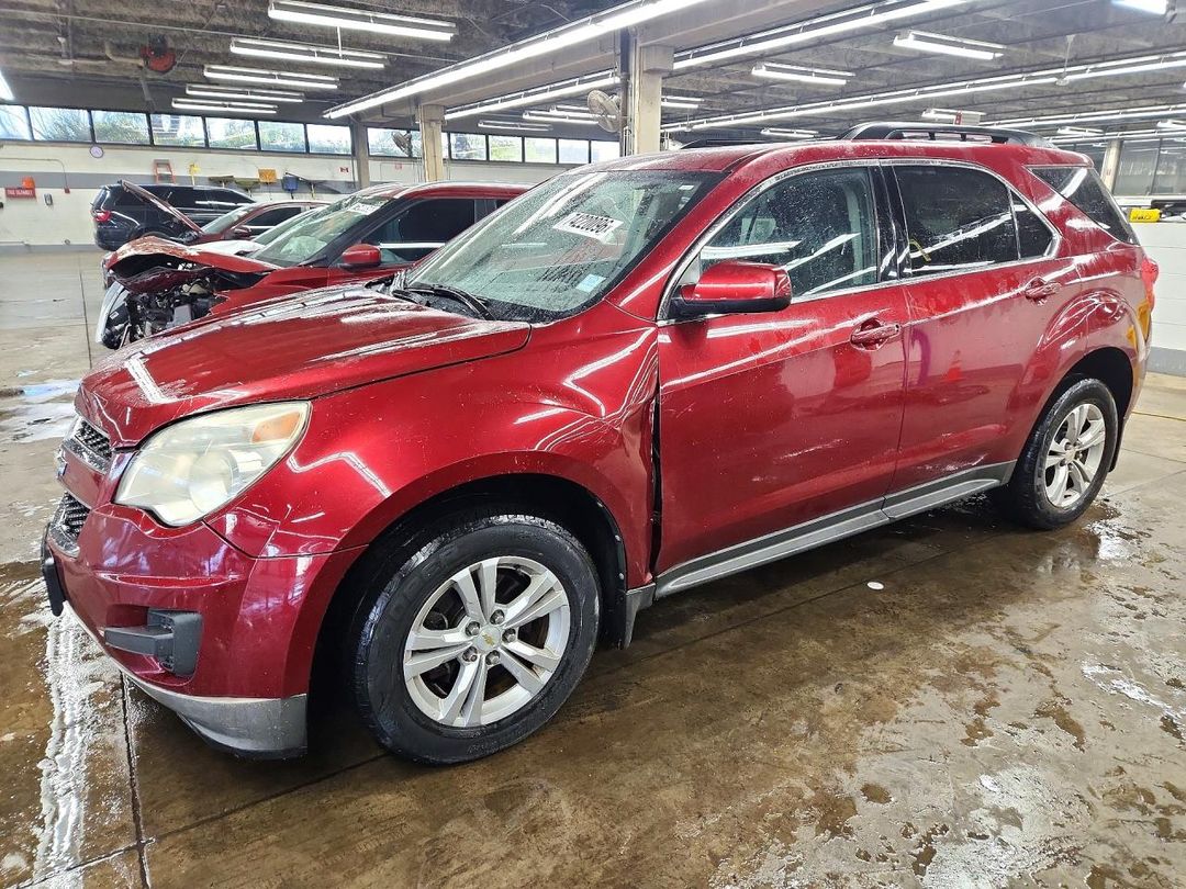 Vista de 2012 CHEVROLET EQUINOX LT, ángulo 1