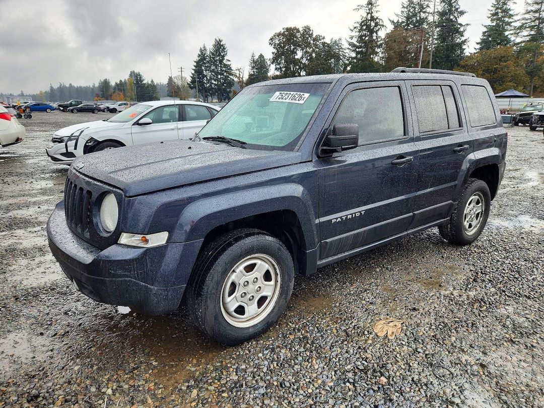 2014 JEEP PATRIOT SPORT view, angle 1