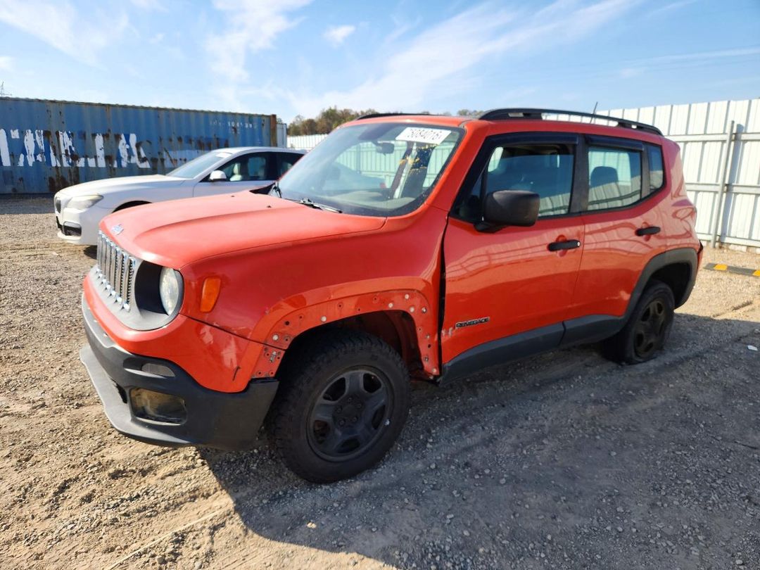 2015 JEEP RENEGADE SPORT view, angle 1