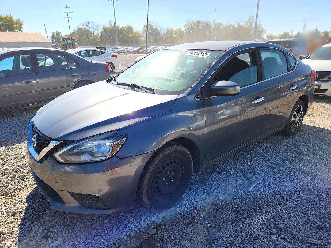 منظر 2018 NISSAN SENTRA S، زاوية 1