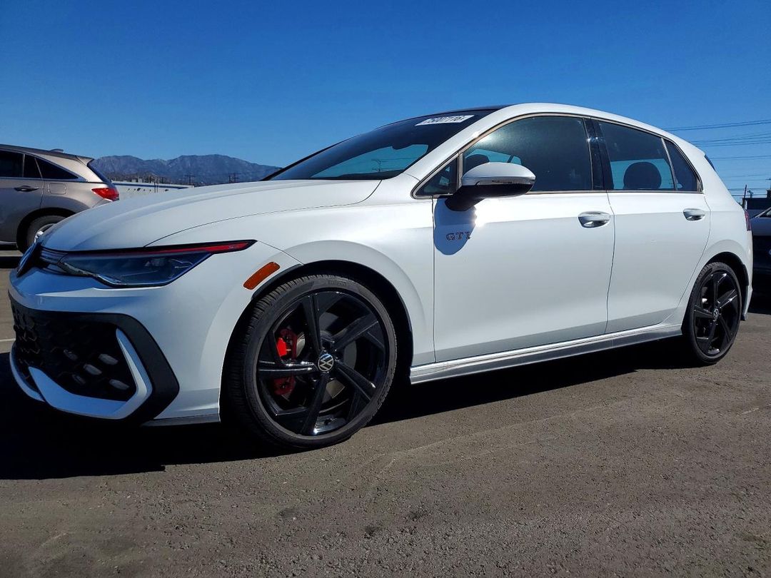 2025 VOLKSWAGEN GTI SE view, angle 1