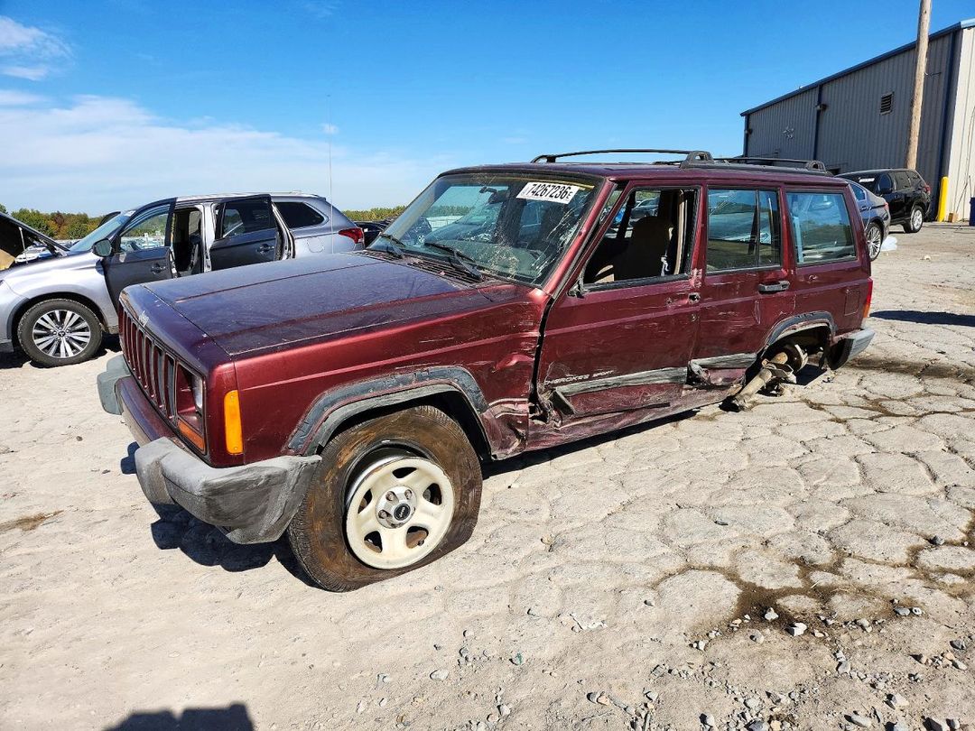 Vue de 2001 JEEP CHEROKEE SPORT, angle 1