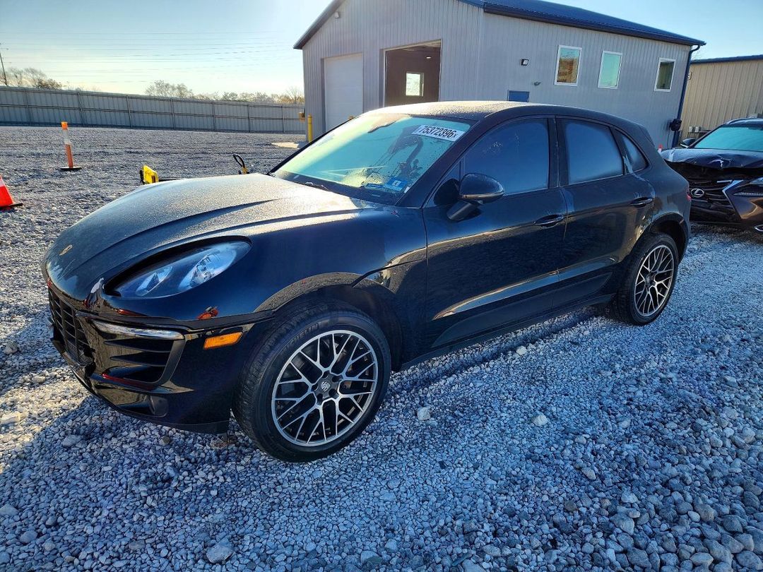 Vedere 2017 PORSCHE MACAN S, unghi 1