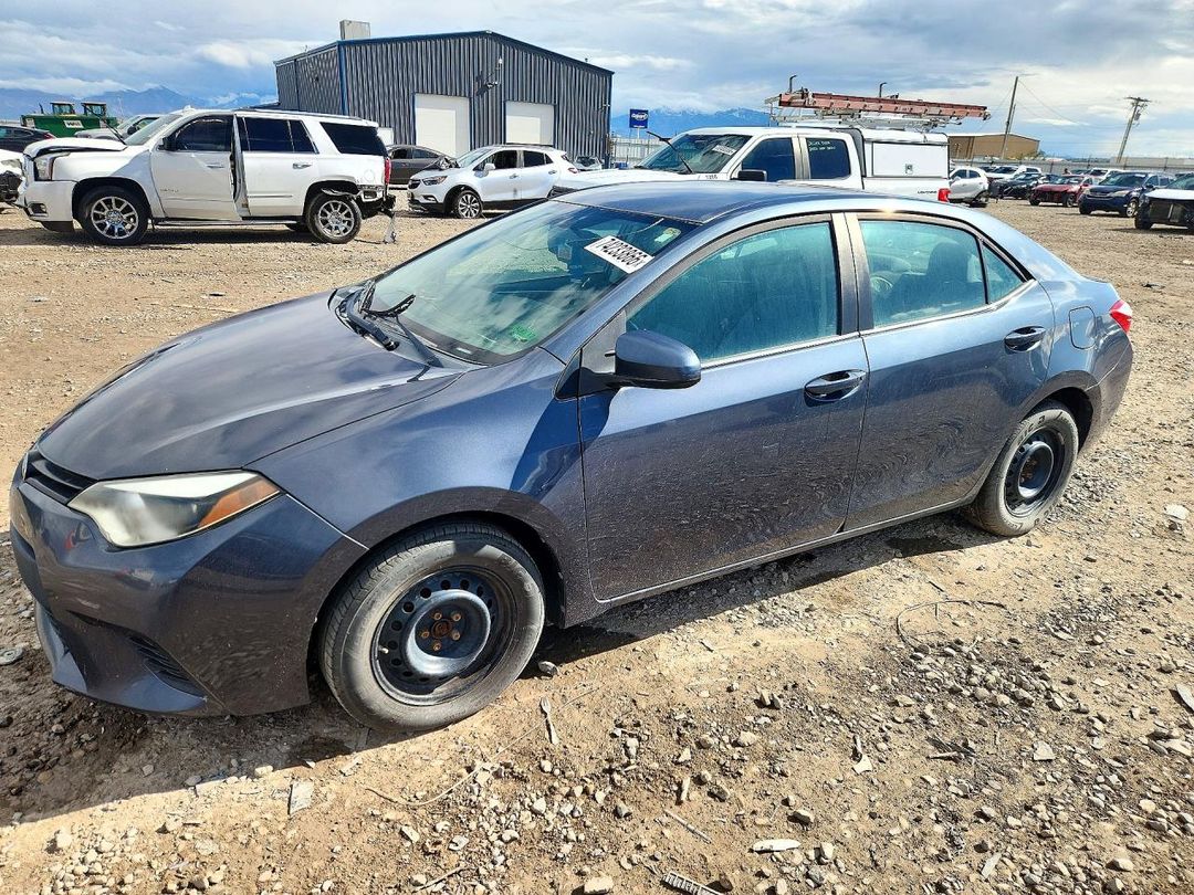 2014 TOYOTA COROLLA L view, angle 1