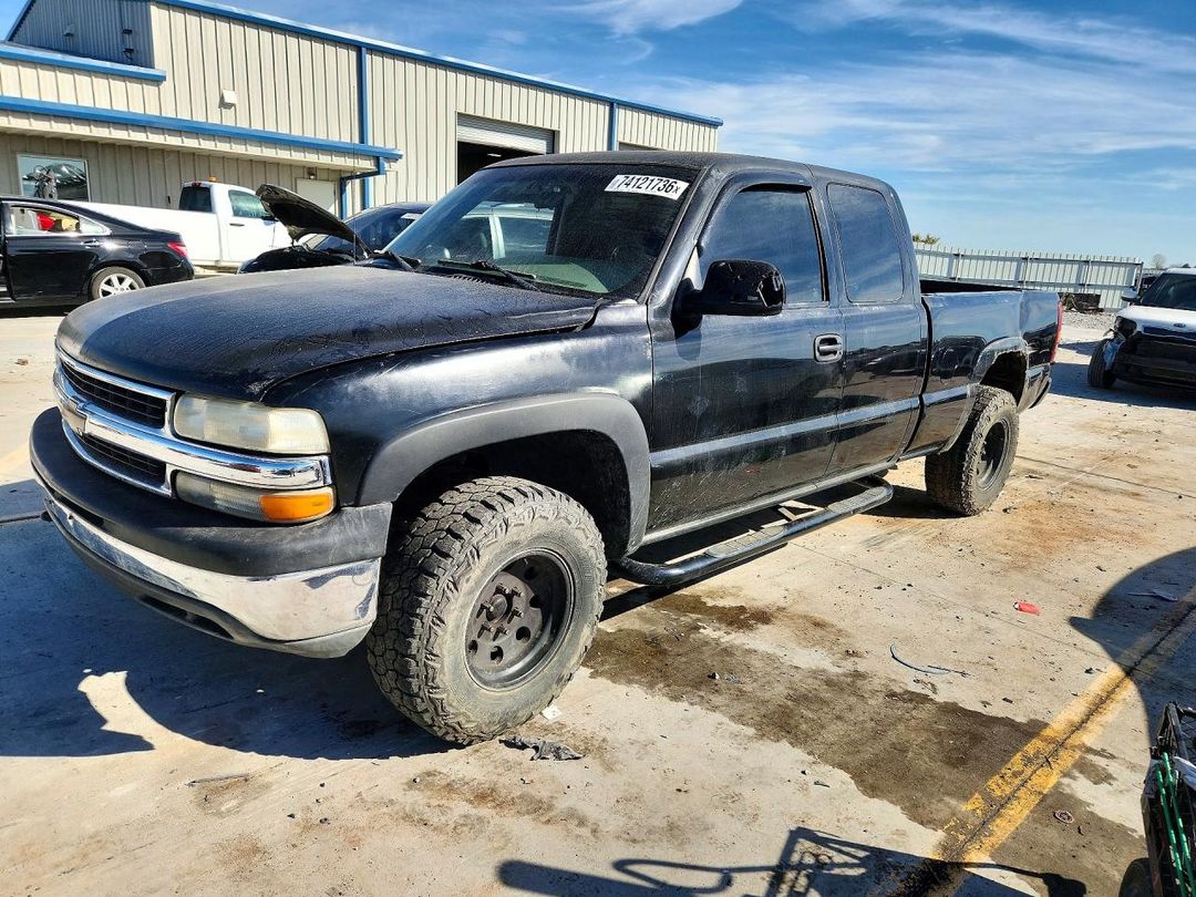 Vista de 2001 CHEVROLET SILVERADO K1500, ángulo 1