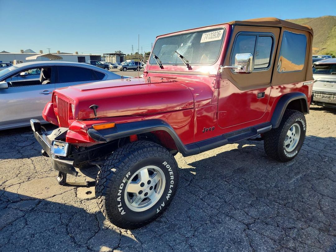 منظر 1987 JEEP WRANGLER، زاوية 1